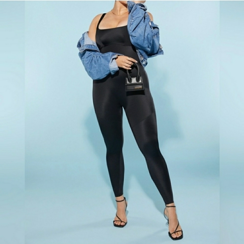 YITTY Black Sleek Jumpsuit